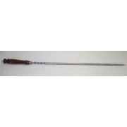Шампур с деревянной ручкой Суровый длина 780(500), толщина 3 мм №3